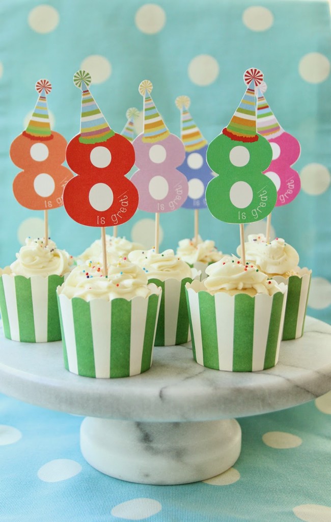 8 is Great! {Free Birthday Printables} – Less Than Perfect Life of Bliss