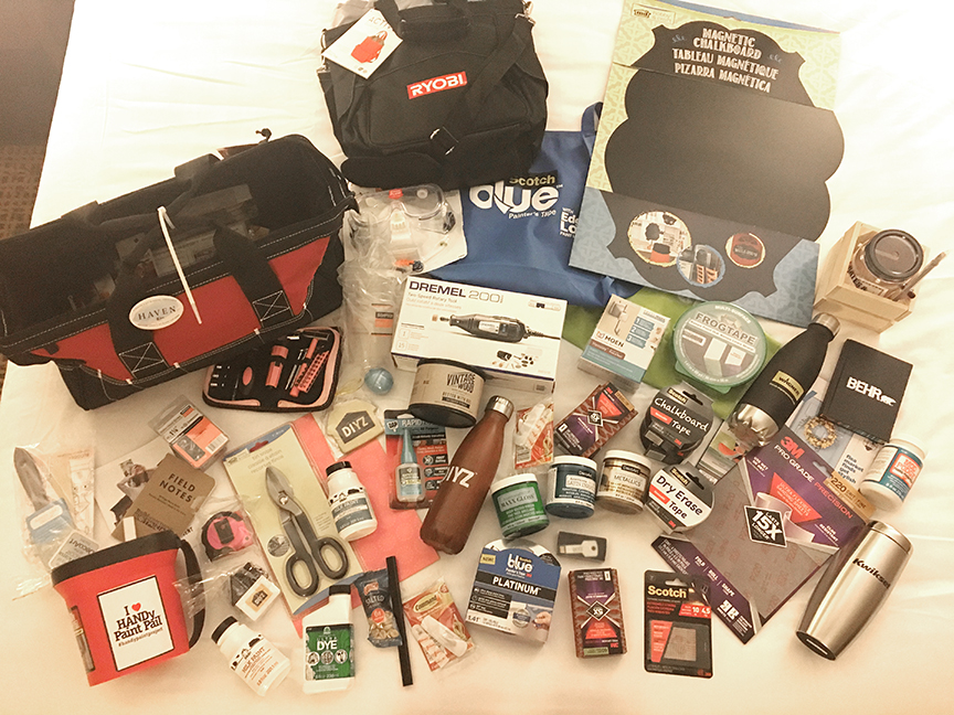 swag bag from haven conference
