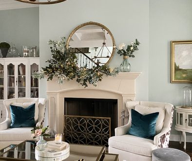 New Chandelier in the Piano Room!