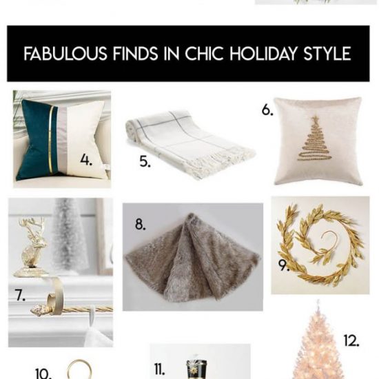 Fabulous Finds for Chic Holiday Style