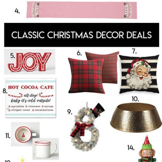 Classic Christmas Decor Deals