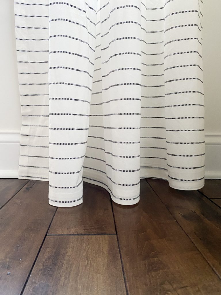 How to Hem Curtains Without Sewing - The Homes I Have Made
