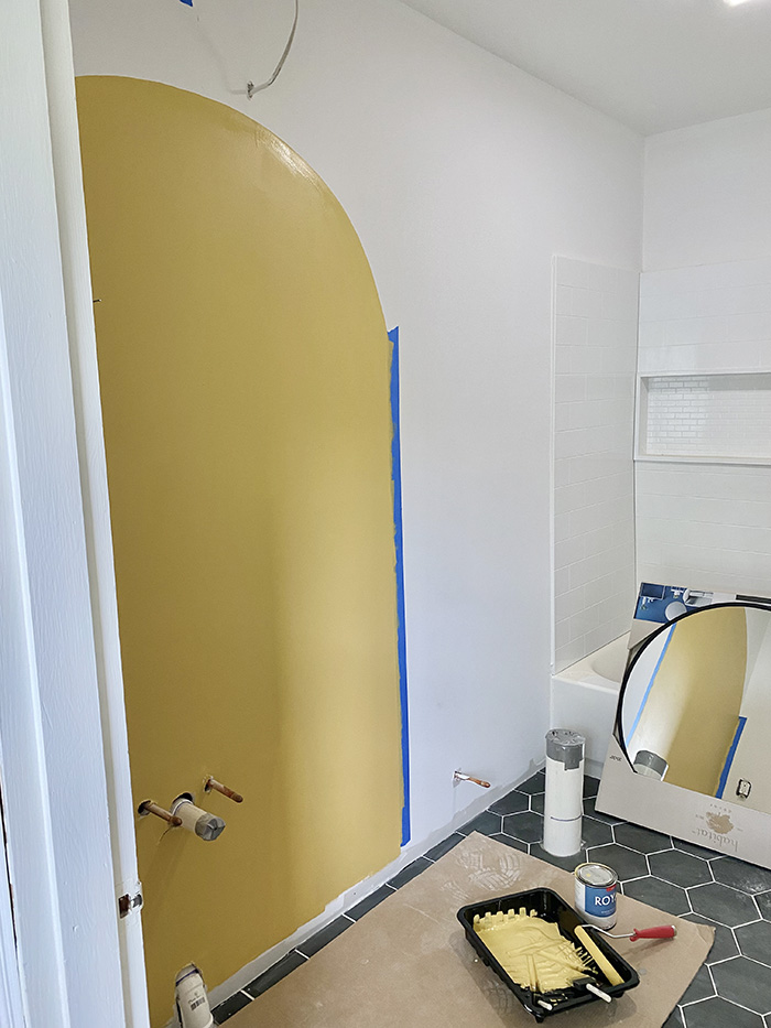 Bathroom Progress at the Dogwood Cottage! – Less Than Perfect Life of Bliss